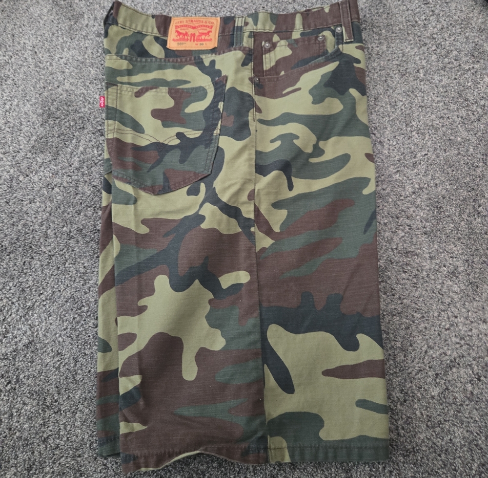 Levi's Men's Camouflage Jean Shorts